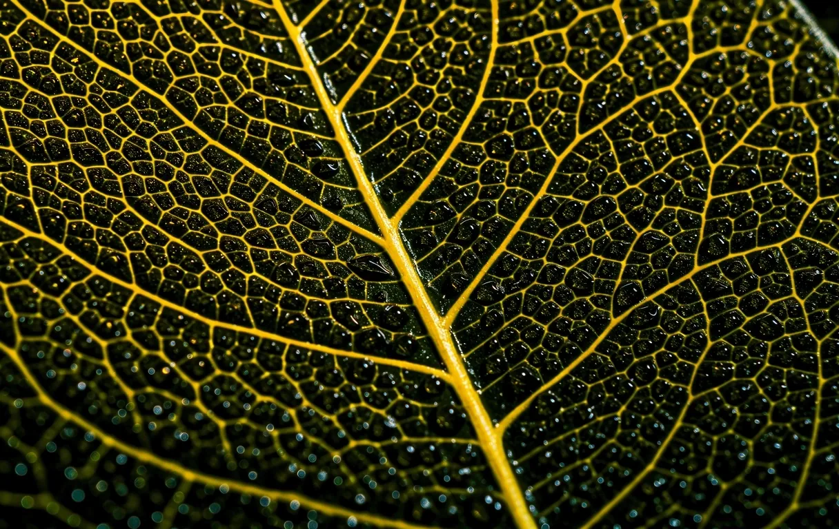 Macro botanical detail